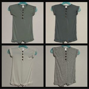 Bundle of 4 Lou Lou and Company Rompers